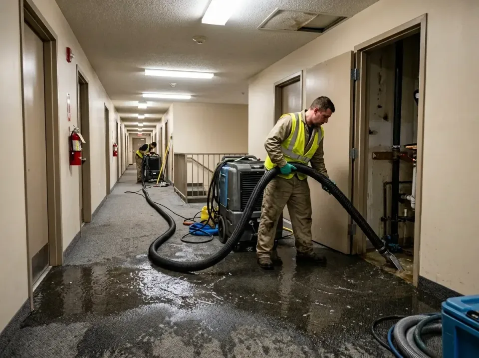 multi-unit-apartment-hallway-f-005 — frequently asked questions, Emergency Burst Pipe Water Extraction & Removal in Hayfield…